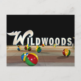 Wildwood Sign in Wildwood New Jersey Postkarte