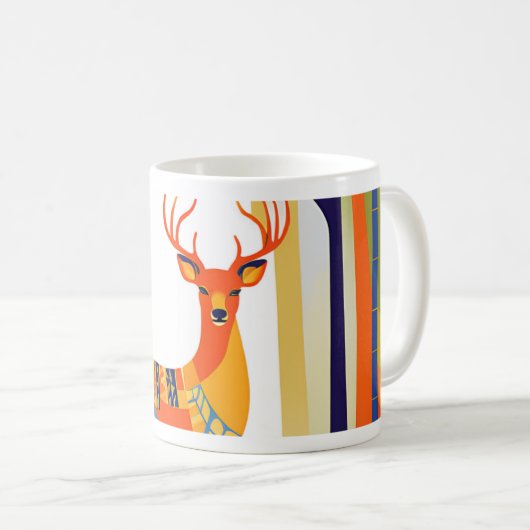Wildwood Stag Kaffeetasse (VorderseiteRechts)