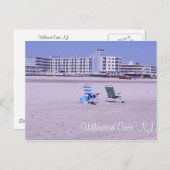Wildwood-Wappen, NJ Postcard Postkarte (Vorne/Hinten)