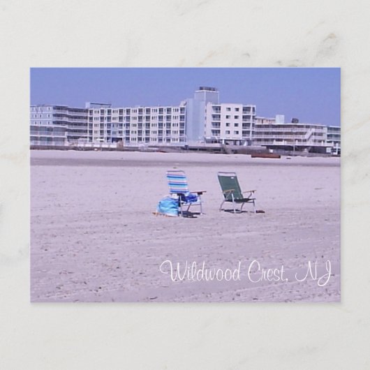 Wildwood-Wappen, NJ Postcard Postkarte (Vorderseite)
