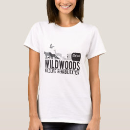 Wildwoods schwarze u. weiße T T-Shirt