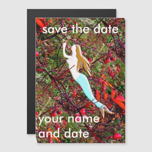 Wildwuchs Magneteinladung (Vorne/Hinten)