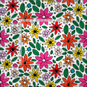 Wildwurzel Stoff (Kachel)