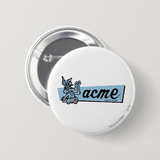 WILE E. COYOTE™ Acme 4 Button (Vorne & Hinten)