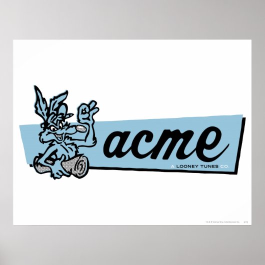 WILE E. COYOTE™ Acme 4 Poster (Vorne)