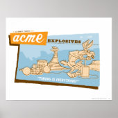 WILE E. COYOTE™ Acme Explosives 2 Poster (Vorne)