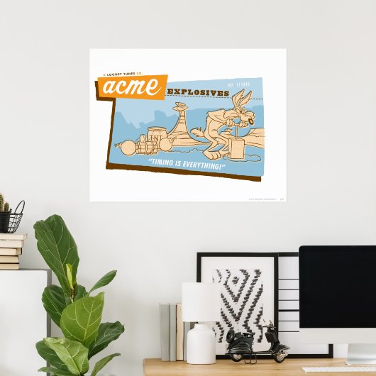 WILE E. COYOTE™ Acme Explosives 2 Poster (Heimbüro)