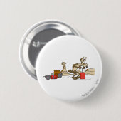 Wile E Coyote Acme Products 11 2 Button (Vorne & Hinten)