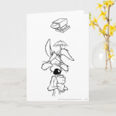 WILE E. COYOTE™ Acme Products Karte (Gelbe Blume)