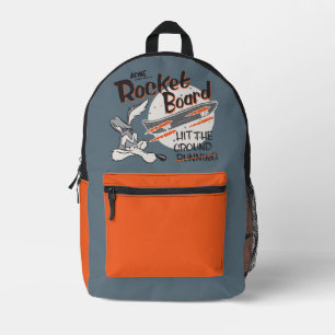 WILE E. COYOTE™ ACME-Raketenboard Bedruckter Rucksack