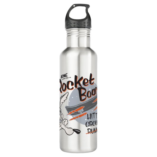 WILE E. COYOTE™ ACME Raketenboard Edelstahlflasche (Vorderseite)