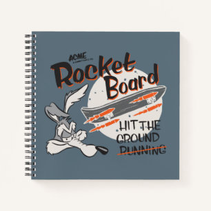 WILE E. COYOTE™ ACME Raketenskateboard Notizblock