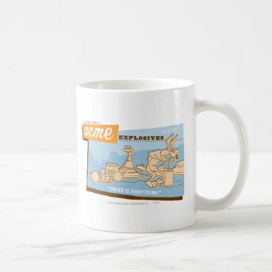 WILE E. COYOTE™ Acme Sprengstoffe 2 Kaffeetasse (Rechts)