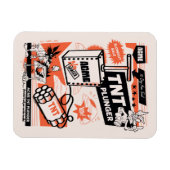 WILE E. COYOTE™ | ACME TNT Dynamite Plunger Magnet (Horizontal)