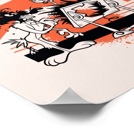 WILE E. COYOTE™ | ACME TNT Dynamite Plunger Poster (Ecke)