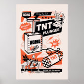 WILE E. COYOTE™ | ACME TNT Dynamite Plunger Poster (Vorne)