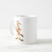 WILE E. COYOTE™ Batter ist auf Kaffeetasse (Vorderseite Links)