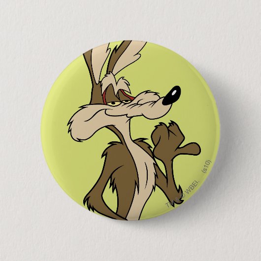 WILE E. COYOTE™ Blickwinkel Button (Vorderseite)