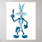 Wile E. Coyote Blue Aha! Poster (Vorne)