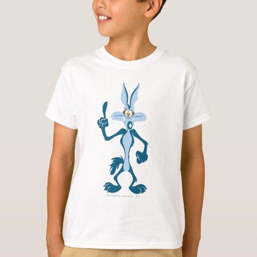 WILE E. COYOTE™ Blue Aha! T-Shirt (Vorderseite)