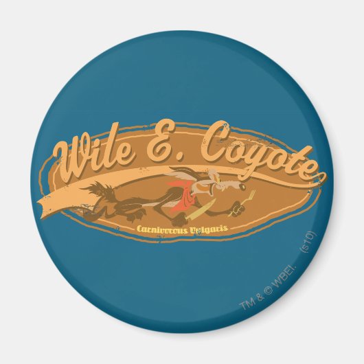 WILE E. COYOTE™ Carnivorous Vulgaris Magnet (Vorne)