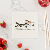 WILE E. COYOTE™ Chasing dinner Serviette (Beispiel)