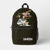 WILE E. COYOTE™ Crazy Driver Bedruckter Rucksack (Vorderseite)
