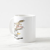 WILE E. COYOTE™ Crazy Driver Kaffeetasse (Vorderseite Links)
