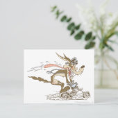 WILE E. COYOTE™ Cyclacer Postkarte (Stehend Vorderseite)