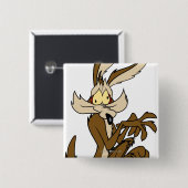 Wile E. Coyote Derp Button (Vorne & Hinten)