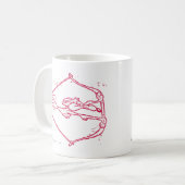 WILE E. COYOTE™ Distressed Archery Kaffeetasse (Vorderseite Links)