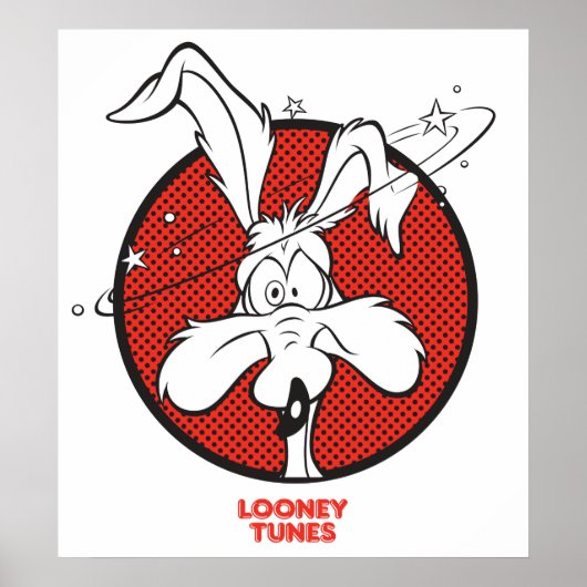 Wile E. Coyote Dotty Icon Poster (Vorne)