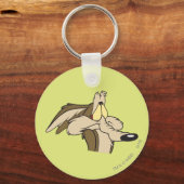 Wile E. Coyote: drohender Schaden Schlüsselanhänger (Vorderseite)
