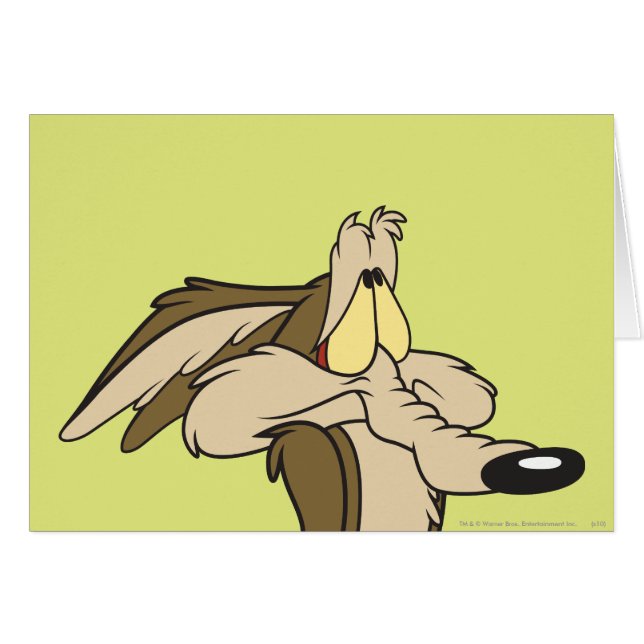 WILE E. COYOTE™ Drohendes Unheil (Vorderseite (Horizontal))