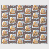 Wile E. Coyote (Fleisch fressend ernsthaft) Geschenkpapier (Flach)