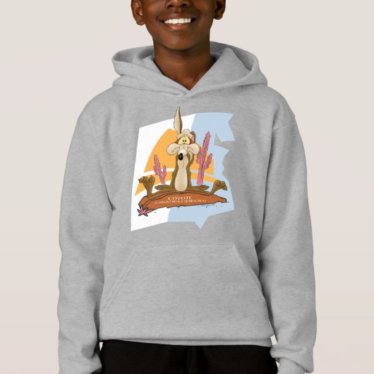 WILE E. COYOTE™ (Fleischfresser ernsthaft) Hoodie (Vorderseite)