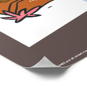 Wile E. Coyote (Fleischfresser ernsthaft) Poster (Ecke)