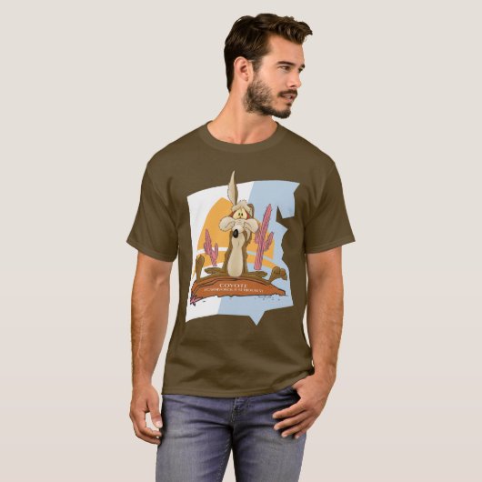 WILE E. COYOTE™ (Fleischfresser ernsthaft) T-Shirt (Vorne ganz)