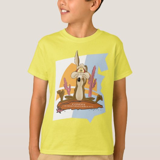 WILE E. COYOTE™ (Fleischfresser ernsthaft) T-Shirt (Vorderseite)