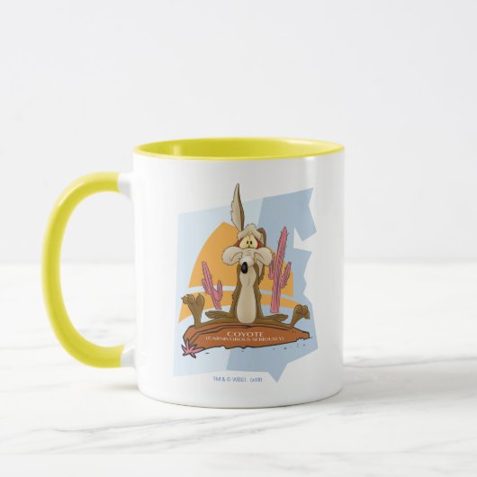 WILE E. COYOTE™ (Fleischfresser ernsthaft) Tasse (Links)