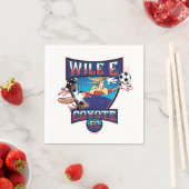 WILE E. COYOTE™ Football Club Badge Serviette (Beispiel)