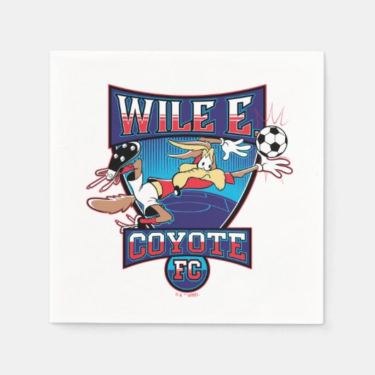 WILE E. COYOTE™ Football Club Badge Serviette (Vorderseite)