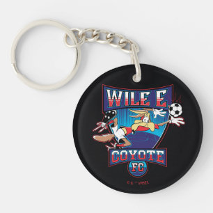 WILE E. COYOTE™ Fußballverein-Abzeichen Schlüsselanhänger