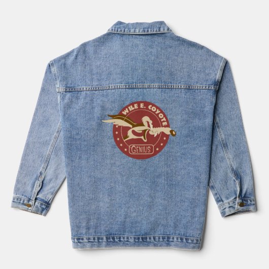 WILE E. COYOTE™ Genius Jeansjacke (Rückseite)