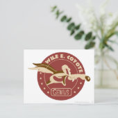 WILE E. COYOTE™ Genius Postkarte (Stehend Vorderseite)