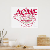 Wile E. Coyote Grosse Pointe Archery Team Poster (Küche)