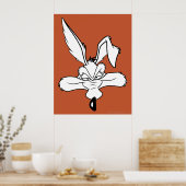 Wile E. Coyote Happy Head Shot Poster (Küche)
