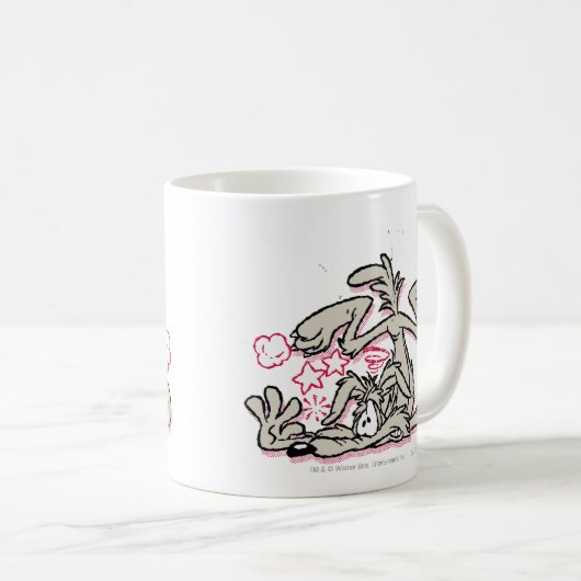 WILE E. COYOTE™ Hard Landing Kaffeetasse (VorderseiteRechts)