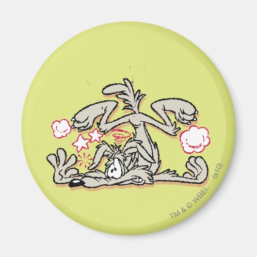 WILE E. COYOTE™ Hard Landing Magnet (Vorne)