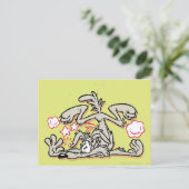 WILE E. COYOTE™ Hard Landing Postkarte (Stehend Vorderseite)